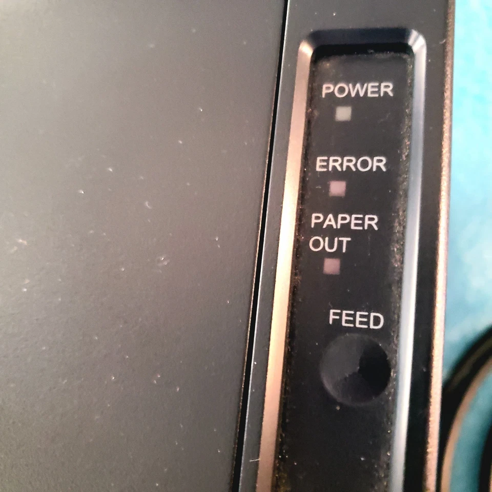 Impresora térmica Posiflex Aura Series PP-7000 con cable de alimentación manual USADA Foto 3 de 4