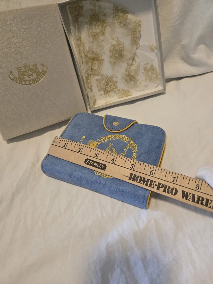 Rare Juicy Couture Blue Velvet Mini Planner / Organizer – “Queen of Couture”... - Image 4 of 4