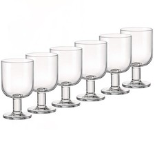 Bormioli Rocco Hosteria Set of 6 200ml Glasses Medium