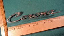 Ch21 Toyota Corona Fender Emblem Vintage Script 1967-70 Toyota Corona Rt43 Rt52