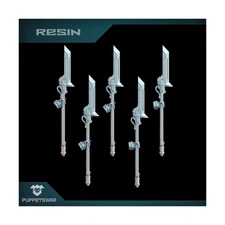 Puppetswar SF Infantry Equipment/Weapons 32mm Halberds (Left) Pack New