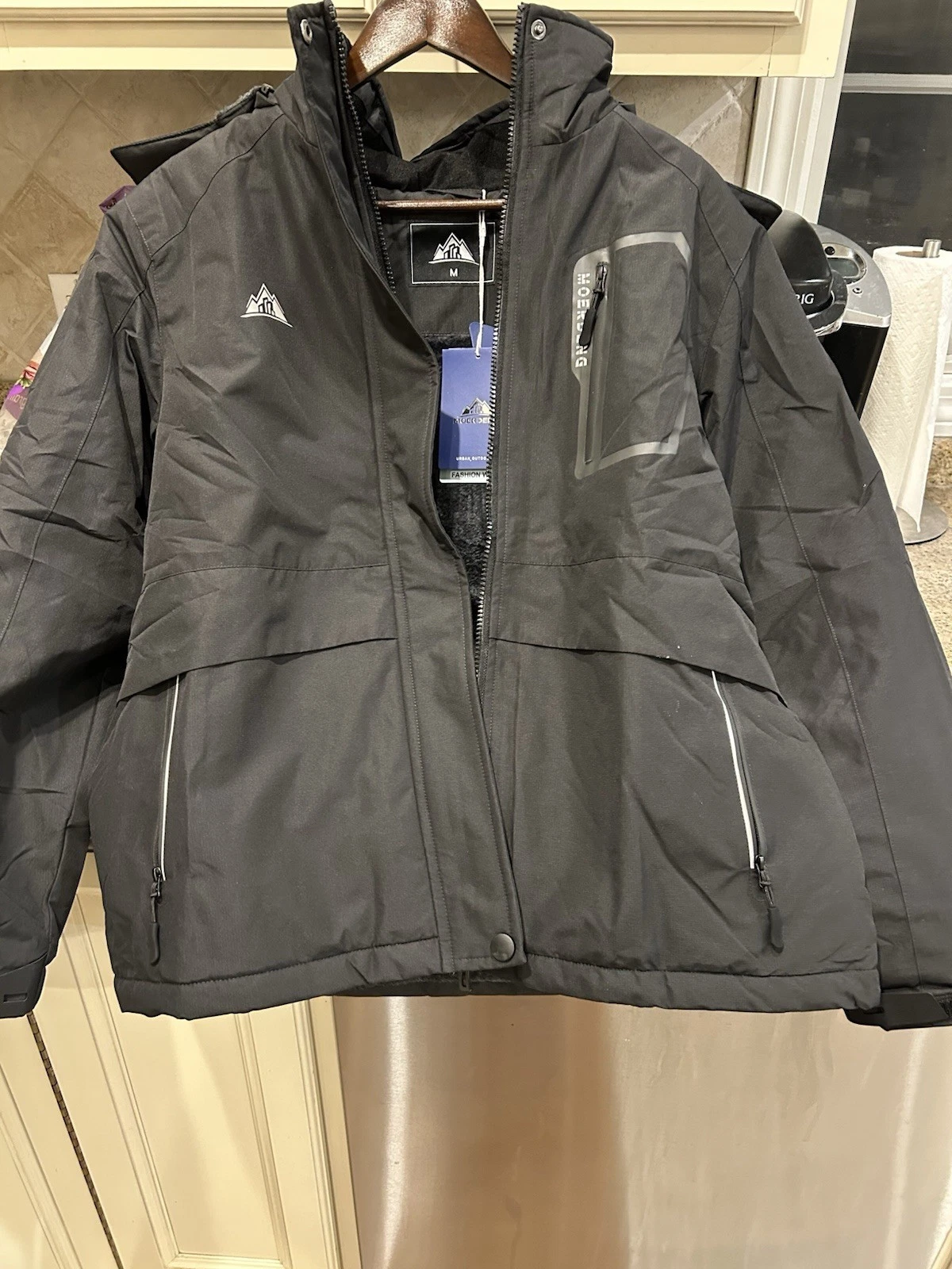 MOERDENG Women's Waterproof Ski Jacket Warm Winter Snow Coat Mountain Size M
Opens in a new window o