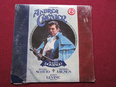 ANDREA CHENIER Highlights From GIORDANO Placido Domingo SEALED RCA ARL-2144 1977