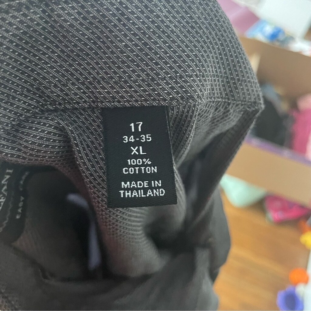 Alfani men’s patterned button down shirt - image 7