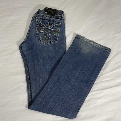 Miss Me Studded Embellished Rhinestones 