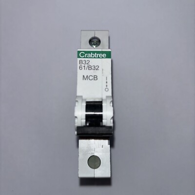 CRABTREE 32 AMP TIPO B 6 KA MCB INTERRUTTORE CIRCUITO STARBREAKER - Foto 10