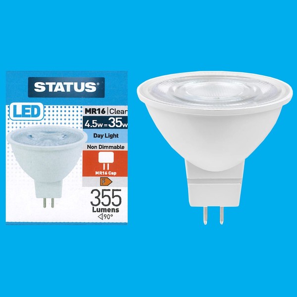 10X 4.5W (=35W) LED MR16, GU5.3, Tageslicht 6500K Reflektor Spot GlüHbirne Lampe-image