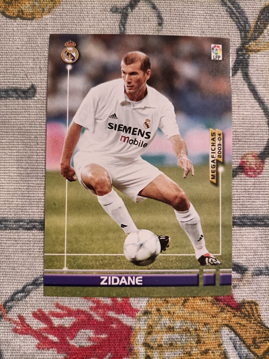 【激レア】Real Madrid 2003/2004 Varsace Zidane Real Madrid 2003 2004 UEFA Long Sleeve Soccer Jersey
