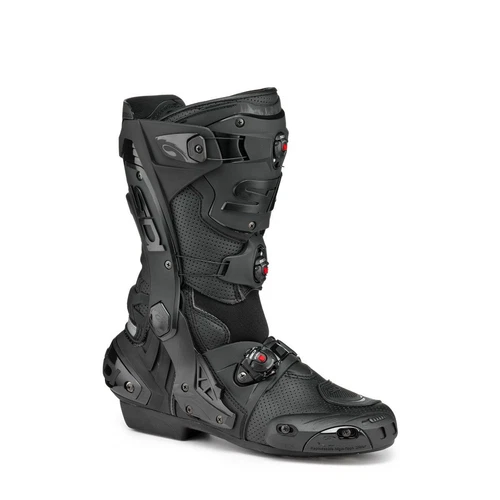 Sidi Rex Air Ce Motorcycle Boots Summer Race Black Black