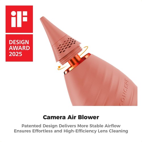 Puissant ventilateur fusée K&F Concept 2 en 1, nettoyeur poussière pour objectif reflex - Photo 31 sur 44