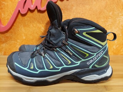 Women's Salomon X Ultra 2 Mid Gore-Tex Hiking Boots 371524 Size 7