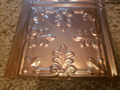 Fasade Backsplash Traditional #10 Oil Rubbed Bronze - 6'' x 6'' sample piece