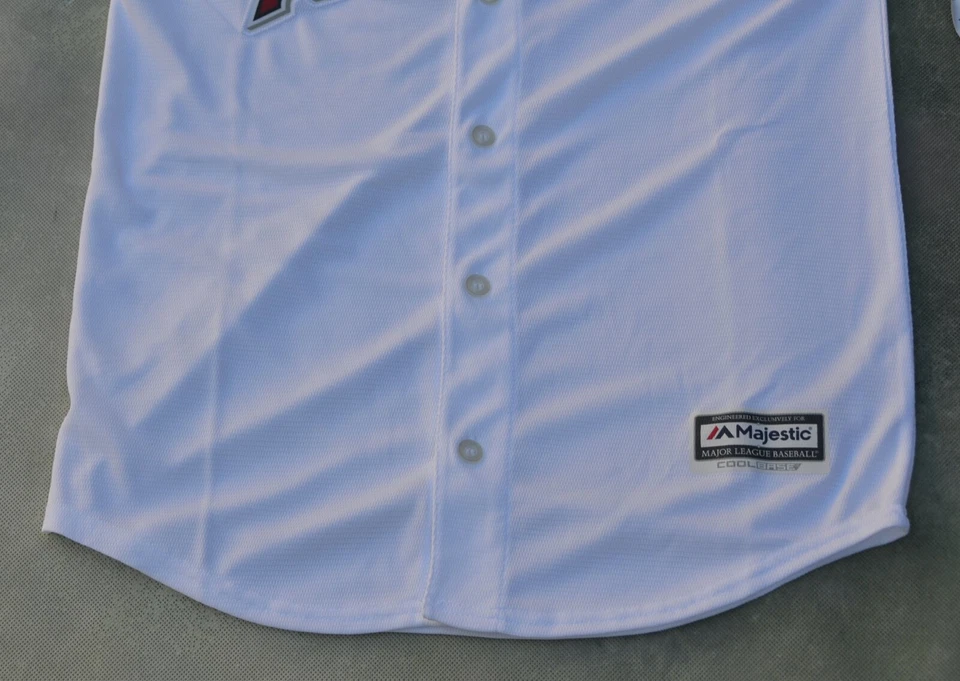 Majestic MLB Anaheim Angels Jersey Size Youth XL. - Image 3 of 4