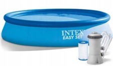 Ensemble de grande piscine de jardin expatient + pompe intex
