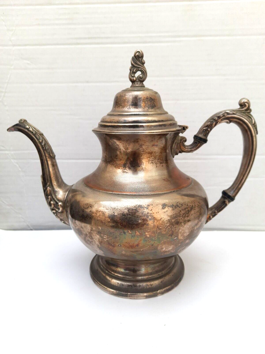 VINTAGE ONEIDA USA SILVERSMITHS TEAPOT SILVER PLATED | eBay