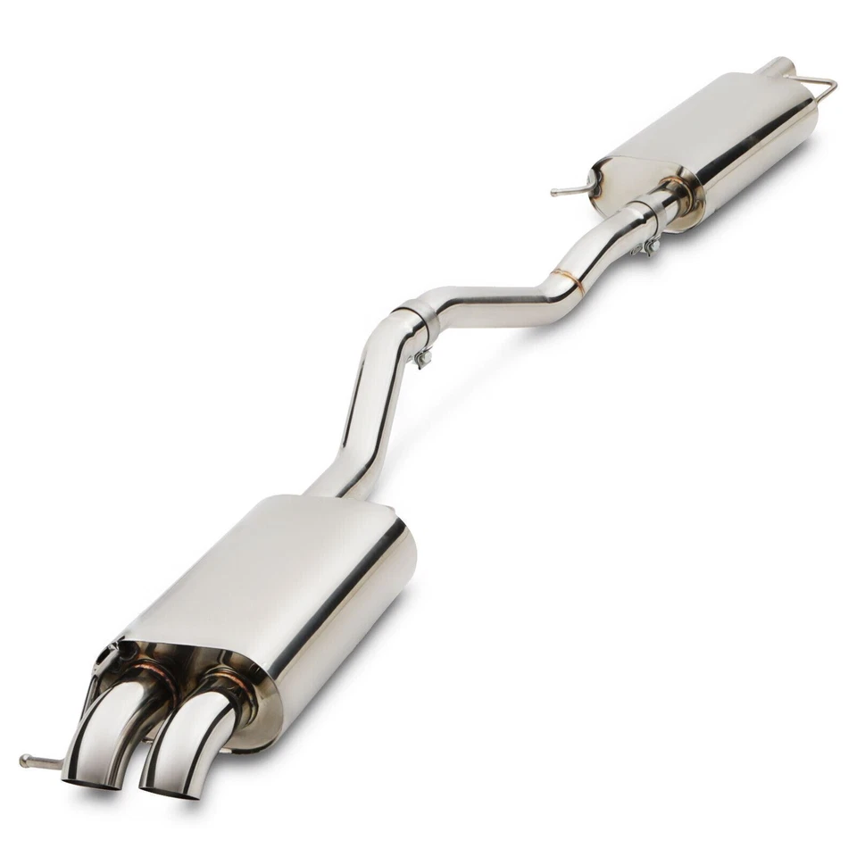 STAINLESS EXHAUST CATBACK SYSTEM FOR VOLKSWAGEN TRANSPORTER T5 2.0 TDI SWB 2003+ - Image 4 of 4