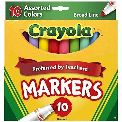 10/pkg Assorted Colors 58-7725 (2-pack)