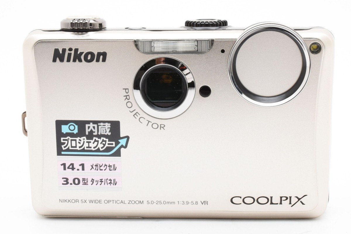 Nikon COOLPIX S1100pj 14.1MP Digital Camera - Black for sale