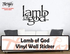 Lamb of God Rock Band Custom Vinyl Wall Sticker