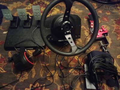 PC sim racing/drifting vr bundle