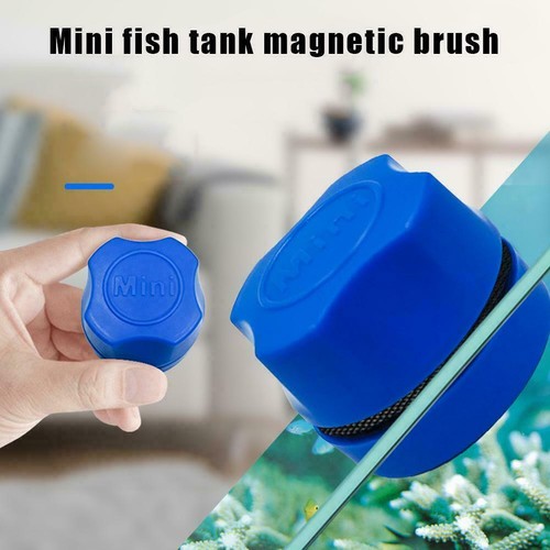 Magnetic Brush Cleaner Cleaning Glass Algae Aquarium Fish Aquatic Magnet۞ - Picture 6 of 11