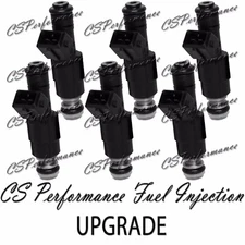 Bosch III UPGRADE Fuel Injectors (6) set for 87-97 BMW 2.5 I6 5.0 5.4 5.6 V12