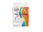 Sure Thermal Toe Warmers, Self-Heating Pads, Up to 8 Hours Warmer - 2pk