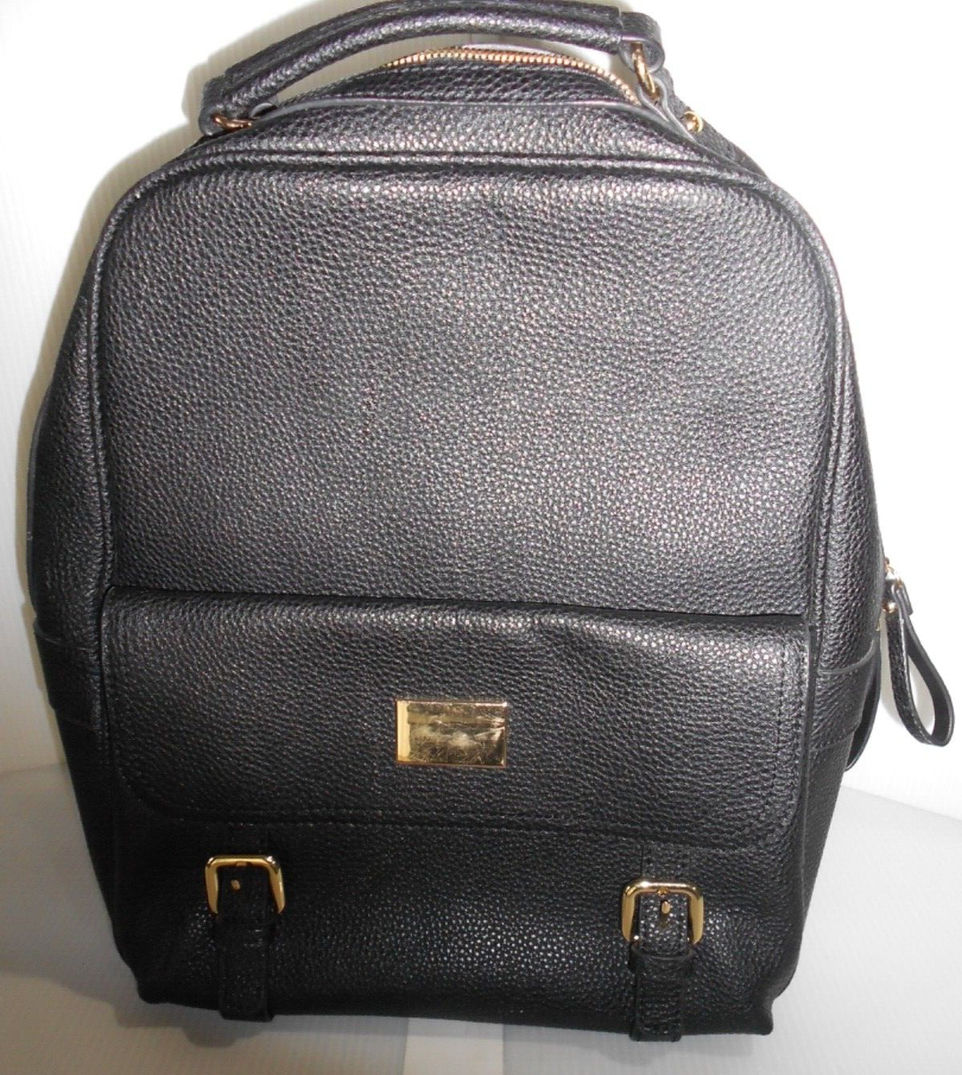 Renwick Genuine Pebbled Leather Backpack-Tablet Compartment  display picture 1