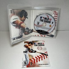 MLB 12: The Show Sony PlayStation 3, 2012 Complete In Box - Tested CIB