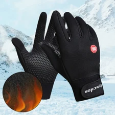 Thermal Windproof Winter Warm Ski Gloves Driving Work Touch Screen for Men Women