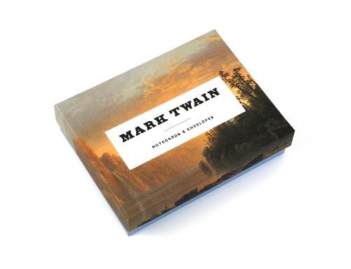 Mark Twain Notecards Like New Book, English  Benjamin, Cards