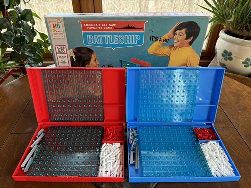 1971 Milton Bradley Battleship Board Game 4730 USA Vintage VTG Peter Brady Box! - 第 1/11 張圖片