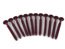 Window Shutters Panel Peg Lok 3 inch One Bag of 12 Loks Fastener Wineberry Bulk