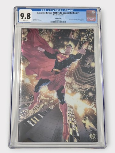Absolute Power 2024 FCBD Special Edition #1 A Dan Mora Foil, ⚡️CGC 9.8 NM/M⚡️