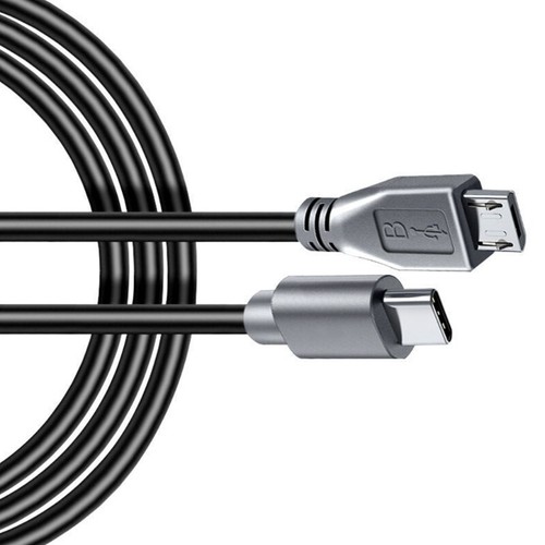 USB C Type C Male to Micro USB Male Cord Sync OTG Charge Data Cable Cord - 第 1/10 張圖片