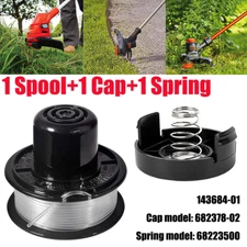 RS-136-BKP Trimmer Line Cap Spring Replacement Spool for Black & Decker 