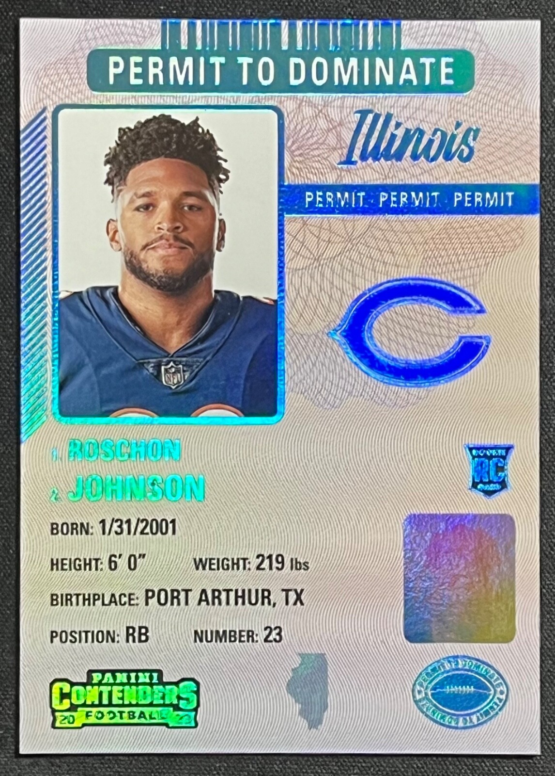 2023 CONTENDERS ROSCHON JOHNSON PERMIT TO DOMINATE RC SSP BEARS