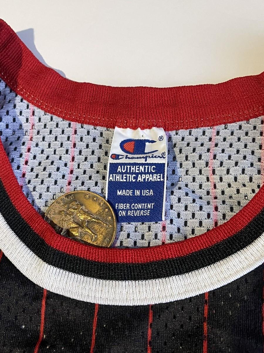 Vintage Champion Chicago Bulls Michael Jordan #23 Pinstripe