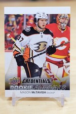 2021-22 Upper Deck Credentials - Rookie Arrivals #RA-23 Mason McTavish