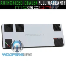MOSCONI AS 300.2 AMP CAR 2-CHANNEL 1800W CLASS AB AMPLIFIER MADE IN ITALY NEW