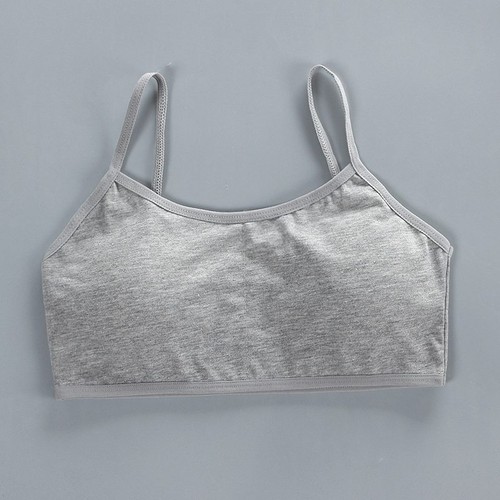 Shoulder Vest Inserts Girl's Bra Cotton Development Children's Vest Primary - Picture 14 of 16