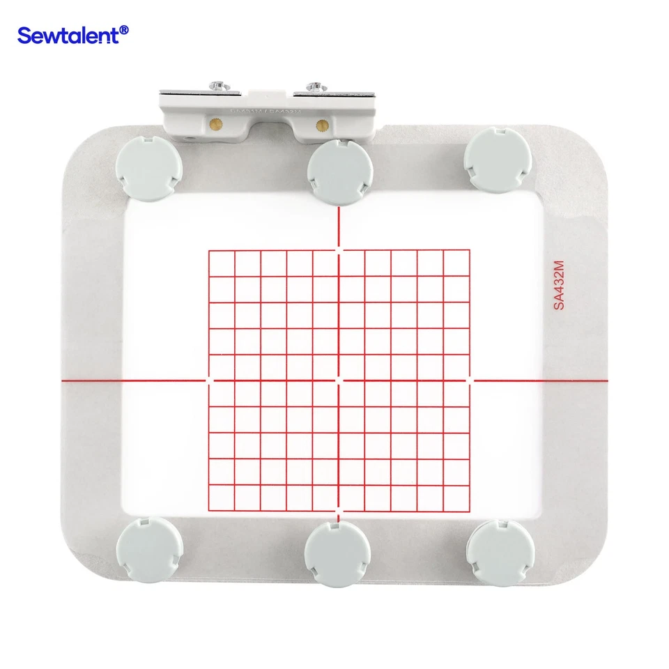 4"x4" Magnetic Embroidery Hoop SA432M for Brother PE400D Babylock Intrigue - Image 2 of 4