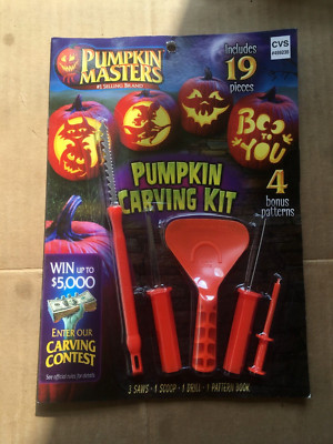 Halloween Pumpkin Masters Carving Kit Scooper Saw Poker Pumpkin Carver