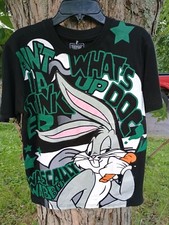 Looney Tunes Bugs Bunny Aint I a Stinker Graphic Print Shirt Kids M 10-12 New
