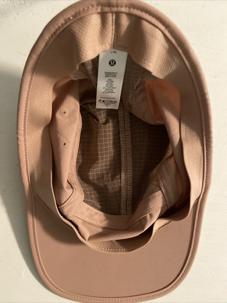 LULULEMON Drawcord Hiking Cap, Pink Clay/Ancient Copper, L/XL, NWT Lululemon Drawcord Hiking Cap Womens Size L/XL Pink Clay  main image 4