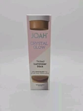 Joah Crystal Glow Tinted Luminizer Stick JCG205 Nude Beige New