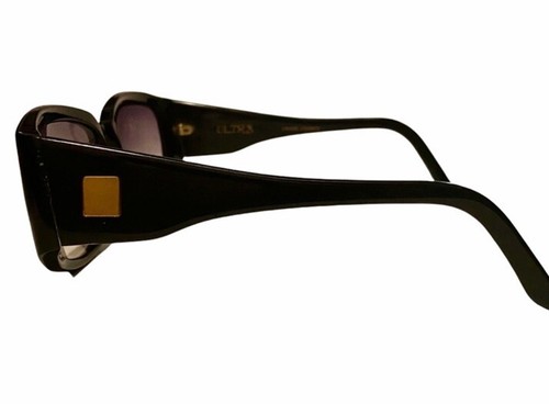 Vintage Ultra France Lido Sunglasses, Black, 1980’s Vintage Sunglasses - Picture 4 of 6