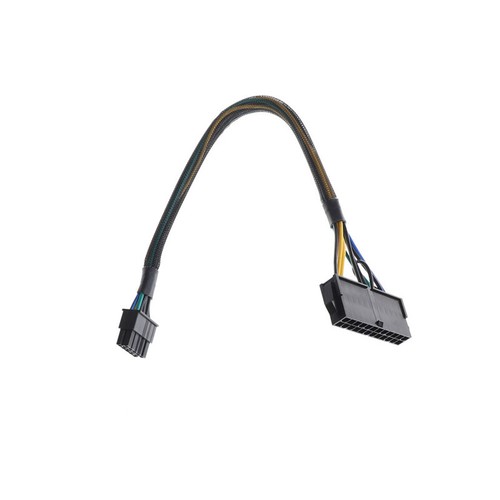 ATX PSU Power Supply Adapter Cable 24 Female To 10 Pin For Lenovo Motherboar-fo - Afbeelding 4 van 6