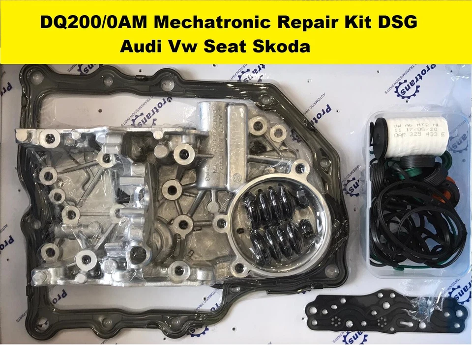 Audi Vw Skoda Mechatronic Repair Kit DQ200 0AM DSG 7 VALVEBODY *P17BF *P189C - Image 2 of 4