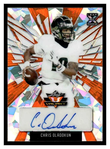 2022 Leaf Valiant Chris Oladokun #BA-CO2